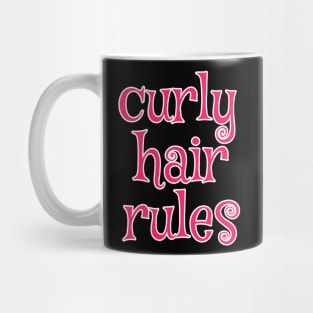 Curly Hair Rules Mug